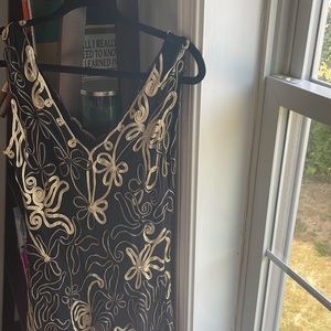 Cartise flower embroidered dress